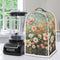 Blender Cover Dust Cover, Floral Food Processor Cover with Top Handle, Anti-Fingerprint Coffee Maker Cover, Kitchen