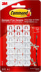 Command Small Decorating Clips, White, 20 Clips, 24 Strips, Damage-Free Decorate