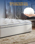 Sleep,3D+7D 8-23 Inch KAYFIA TwinXL Mattress Topper,Extra Thick Mattress Pad Cover for Deep Snow Down Alternative Fill