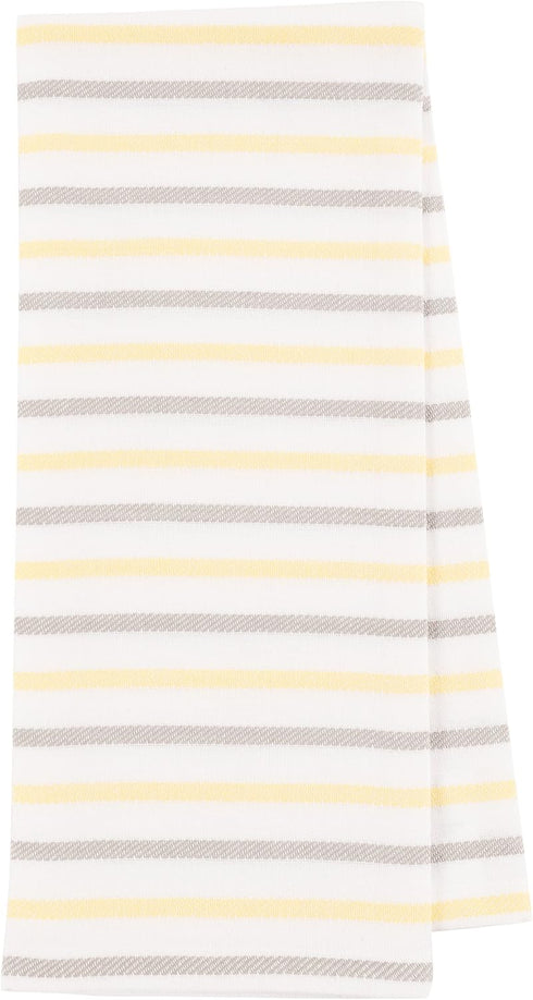 KAF Home Pantry Lemon Kitchen Dish Towel Set of 4, 100% Cotton, 18 x 28-inch