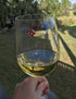 Set of 8 Petite Flower Magnetic Wine Glass Charms - Drink Markers for Regular or Stemless Glasses by Simply Charmed