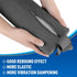 Lumbar Roll Support Pillow for Office Chair, Car, Gaming Chair, Memory Foam Back Cushion for Back Pain Relief, Grey