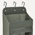 5 6.4 54.5 14.9 Amazon Basics Tier Over the Door Hanging Shoe Organizer, Large Capacity, Space Saving, x x in, Dark