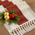 Socomi Boho Table Runner Summer Farmhouse Rustic Dining Kitchen Small Macrame Woven