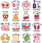 16 Pcs Valentine's Day Magnets, Funny Cute Refrigerator Magnets for Home Decorations, Love Puns Magnets for Valentine's