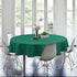 Hiasan Round Tablecloth 70 Inch, Waterproof Stain Resistant Polyester Fabric Table Cloth for Dining Room