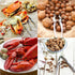 3Pcs Stainless Steel Crab Crackers Seafood Tools Set for Shellfish, Crab Shells, Nuts with Storage Bag