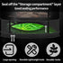 1ft (D12xH21 inch) 3 Herb Drying Hanging Mesh Rack - Diameter Layer, Foldable Plant Drying Net with U-Shaped Zipper
