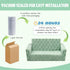 2-in-1 Kid Sofa, Toddler Chair, Flannel Kids Fold Out Couch, Toddler Convertible Sofa to Lounger, Flip Open Couch