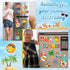 9 Pieces Summer Magnets, Gnomes Flip Flop Beach Magnetic Stickers for Summer Pool Party Refrigerator Decor