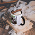 3dRose Brown-Throated Sloth Wildlife Mug, Corcovado Costa Rica, 11 oz, Black/White