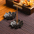 Incense Burner with Detachable Ash Catcher - 5 Incense Holes Stick Holder