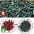 3 Dazzle Bright Christmas Lights Storage Bags, Metal Reels to Store Holiday Christmas String Lights, Red Tear Proof