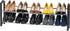 IRIS USA 2-Tier Shoe Rack, Up to 10 Pairs, 24" - 45"