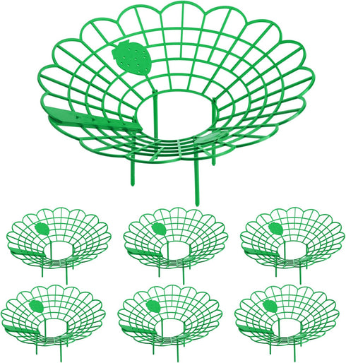 Iceyyyy 6 Pack Strawberry Plant Stand Supports-Strawberry Plant Support Stand Rack with 4