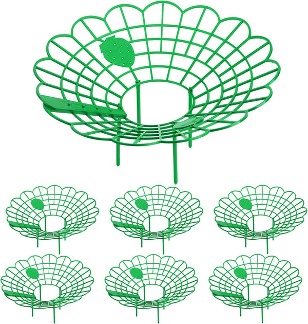 Iceyyyy 6 Pack Strawberry Plant Stand Supports-Strawberry Plant Support Stand Rack with 4