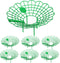 Iceyyyy 6 Pack Strawberry Plant Stand Supports-Strawberry Plant Support Stand Rack with 4