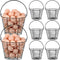 Tandefio 8 Pcs 8" Egg Basket for Storage Collecting Carrying and Transporting