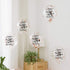 Rose Gold 24th Confetti Latex Balloons, Happy 24 Years Birthday Party Decoration with Confetti, 12in, 16 Pack