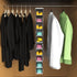 Closet, 10-Tier coastal rose Hanging Shoe Organizer for Shoe Organizers and Storage, Space Saving Shoe Holder Rack