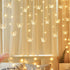 20Ft 120LED 24 8 Curtain Butterfly String Light Window USB Fairy Lights Butterfly Modes with Remote Control for Room