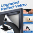 Blackout Curtains for Bedroom, 39" x 58" Portable Blinds with 20 Sets Hooks & Loops for 100% Blackout