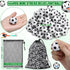 144 1.18 Inch Sotiff Pcs Mini Soccer Balls Bulk Sports Foam Stress Balls Relaxation Gadgets Fidget White Black Sports