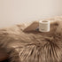 Ashler Faux Fur Rug, Beige Area Rugs, Fluffy Sheepskin Fur Rug, 2 x 3 Ft, Machine Washable Shag Rug