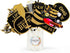 Adult 50th Birthday Photo Booth Props, 41 Pcs for Her Him, Gold and Red Decorations, 50th Happy Birthday Supplies