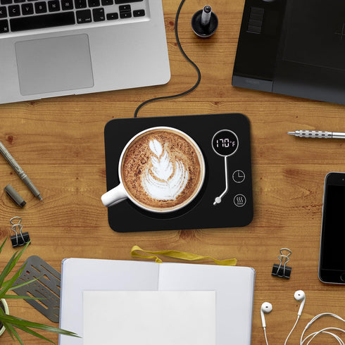 3 130/150/170, Coffee Mug Warmer, CEROBEAR Mug Warmer for Desk Temperature Control Cup Warmer with Auto Shut Off
