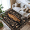 Washable Tiger Area Rugs 5x7Ft, Boho Animal Living Room Bedroom Rugs, Soft