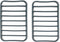 The Silicone Kitchen Silicone Roasting Rack Pan, Dishwasher Safe, BPA Free, Non-Toxic, 7 in by 10.75 in, Navy, 2 Pack