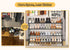 4-Tier Closet, 30-Pairs SLEEPING LAMB Long Shoe Organizer for Stackable Wide Shoe Rack Holds Low Shoe Shelf Storage