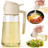 2 1 16oz/470ml in Oil Dispenser and Oil Sprayer for Cooking, Glass Olive Oil Dispenser Bottle Kitchen Gadget & Air