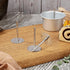 8 Pieces Stainless Steel Cake Heating Core, 2 Inch Silver Heat Rod for Cake Decorating Supplies