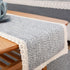 17.7 x23.6 Tablecloth Nightstand End Tabletop Dust Cover Night Stand Table Linen - Grey