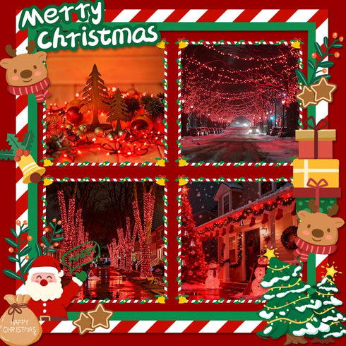 2026 88ft 240LED 12Modes, 7Voice Commands New Voice Control Smart Valentine String Lights Outdoor/Indoor | String