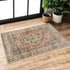 Lahome Oriental Door Mat Indoor Entrance, 2x3 Washable Fall Indoor Rugs for
