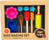 Pop Kids Pop Kid's 30-Piece Real Baking Tools For Kids Sized Cooking Bakeware Set