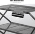 3 Closet, Small Shoe Rack for Entryway - Tier Shoe Organizer Metal Foldable Shoes Storage Rack, Zero Tool Install