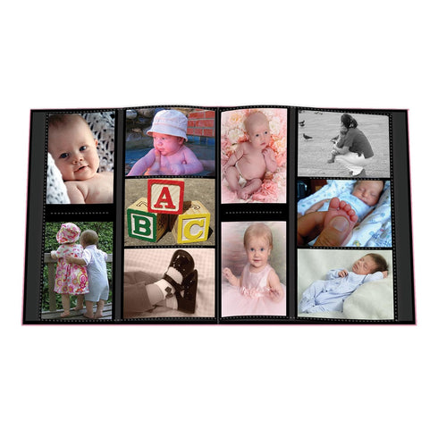 Pioneer Photo Albums Pink Photo Album, 5COL-240B