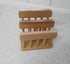 Beech Wooden Dual Cutting Board Rack - Chopping Board Organizer Stand Holder for Kitchen