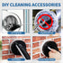 Bluesea 7 Pieces 20 Feet Dryer Vent Cleaner Kit - Durable Brush Vacuum Attachment with Flexible Lint Trap