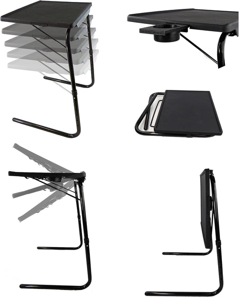 5 STAR SUPER DEALS 5StarSuperDeals Portable Foldable TV Tray Table - Laptop, Eating, Drawing Tray Table Stand