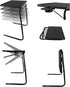 5 STAR SUPER DEALS 5StarSuperDeals Portable Foldable TV Tray Table - Laptop, Eating, Drawing Tray Table Stand
