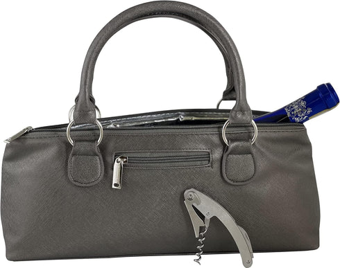 Primeware Birmingham Wine Clutch in Gray