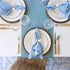Silver Napkin Ring Set of 12 - Metal Holders for Cloth Napkins, Wedding Thanksgiving Party Decor