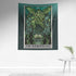 Cthulhu The Hierophant Tarot Card Tapestry Wall Hanging, H.P. Lovecraft Horror Home Decor, 60" x 50"