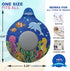 Bathtub Stopper, Universal Silicone Drain Plug Cover with Beautiful Coral Reef Illustration, Kids Gift