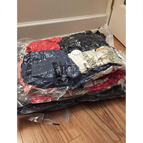 Vacuum Storage Bags, Space Saving Air Tight Compression to Organize Clothes, Linens, Seasonal Items by Everyday Home